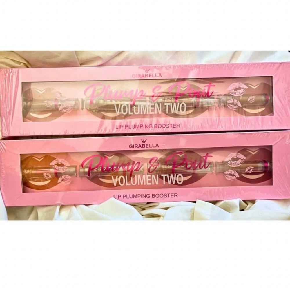 GIRABELLA Plump & Pout Volumen Two – Lip Plumping Booster Gift Set (4 pcs)